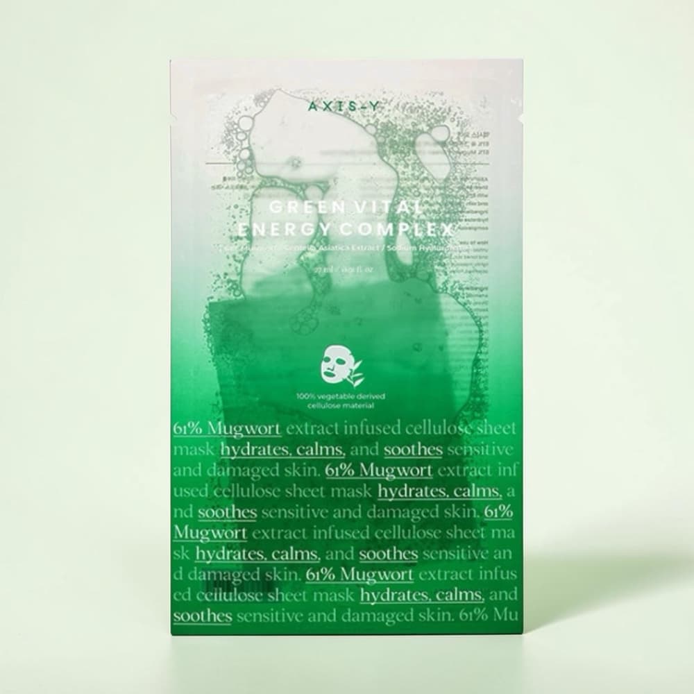 61% Green Vital Energy Complex Mask