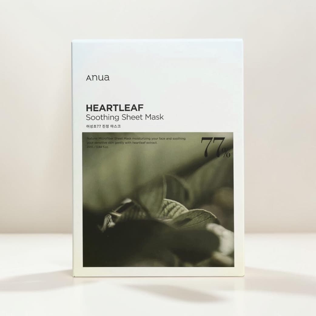 Heartleaf 77% Soothing Sheet Mask