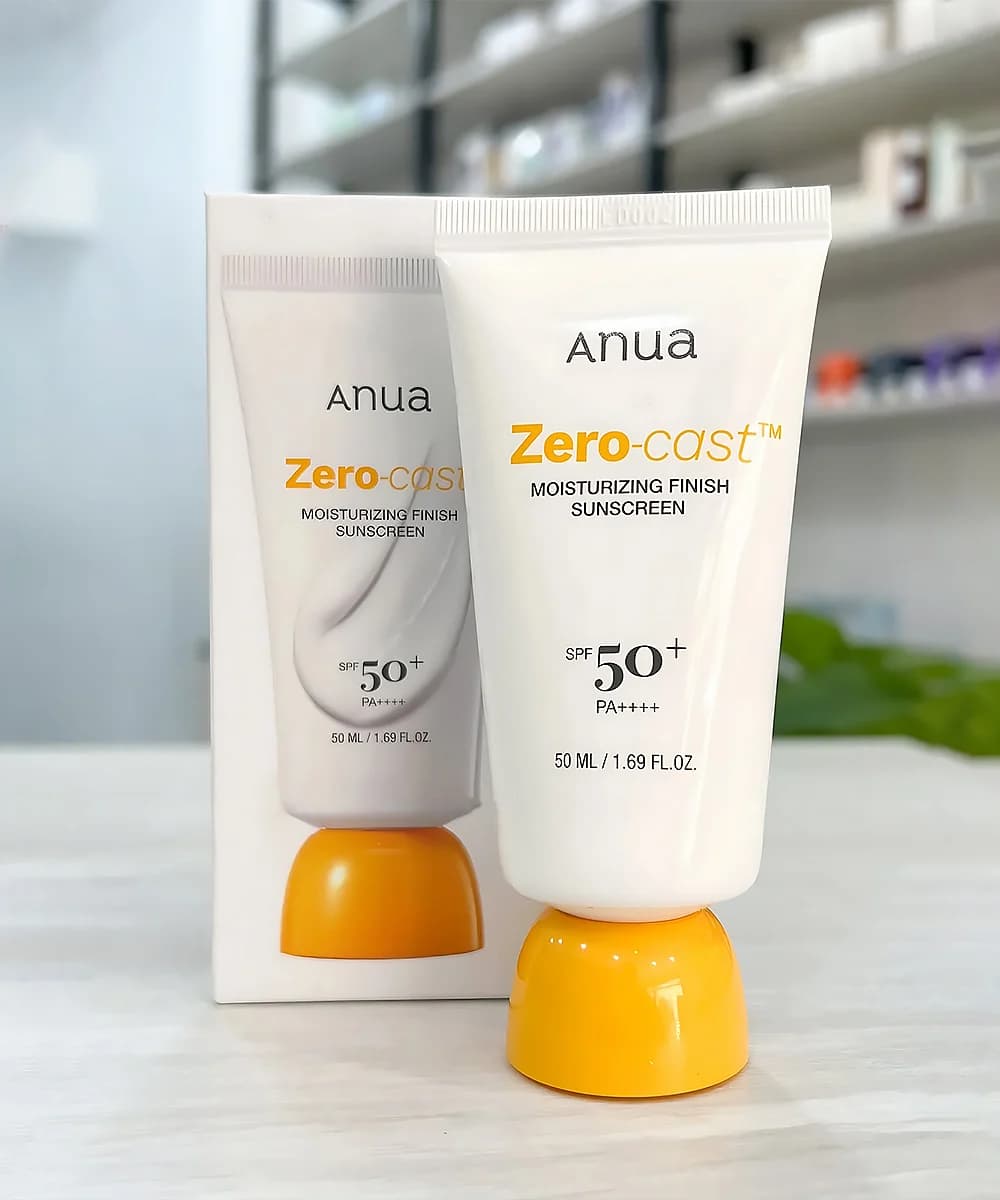 Anua Zero-Cast Moisturizing Finish Sunscreen 50 ml