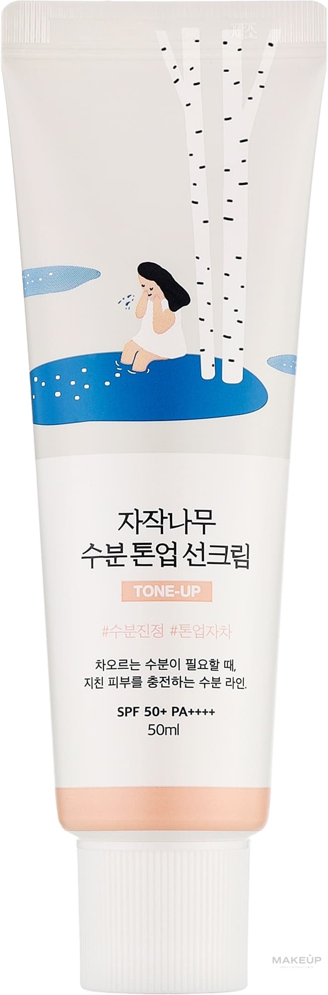 Round Lab Birch Juice Moisturizing Tone-Up Sunscreen SPF50+ PA++++ 50 ml